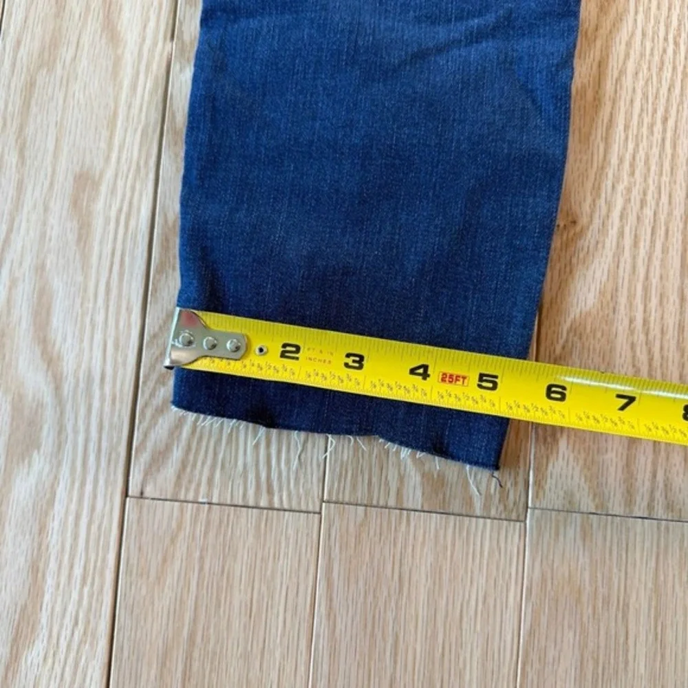 Lucky Brand Lolita Skinny Blue Wash Raw Hem Jeans Womens 6/28 NWT - Picture 5 of 7
